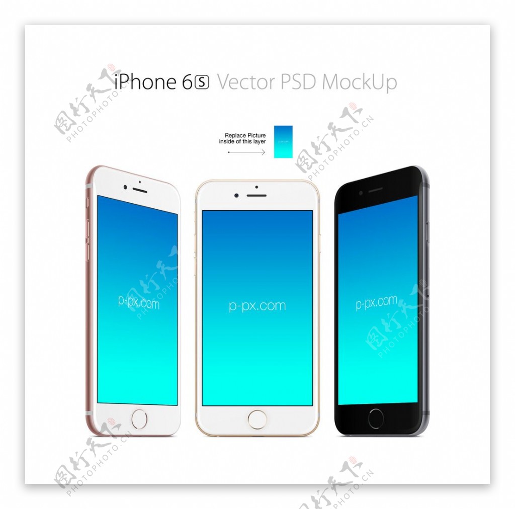 iPhone6S多角度模型