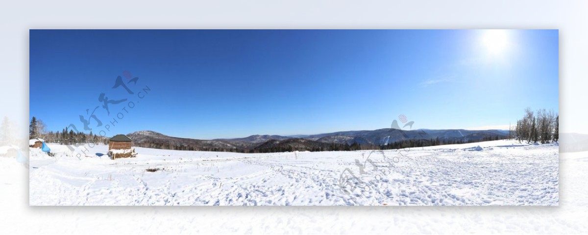 雪乡全景