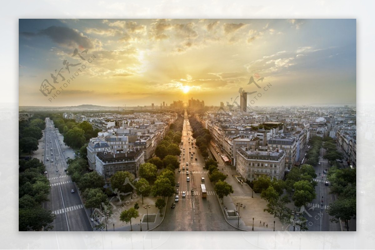 城市美景法国巴黎