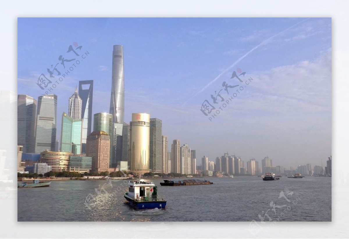 上海黄浦江畔风景