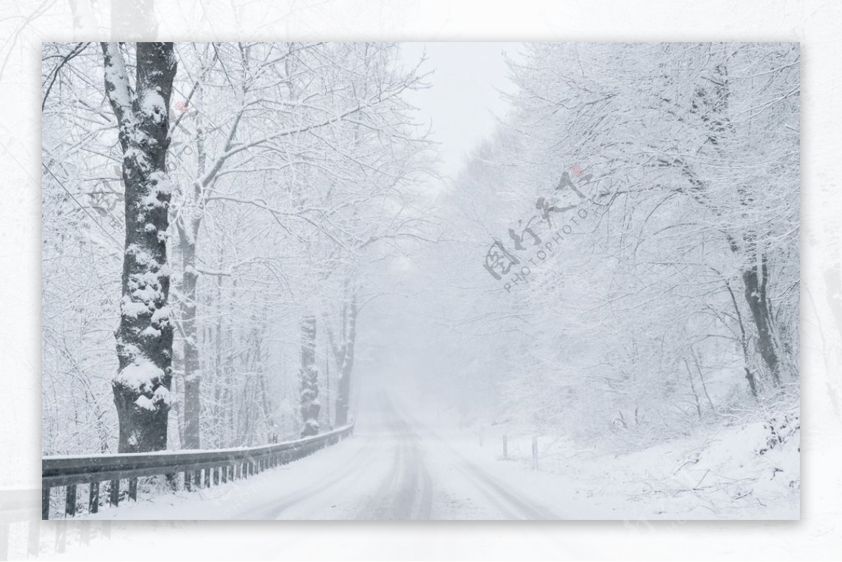 祖山雪景