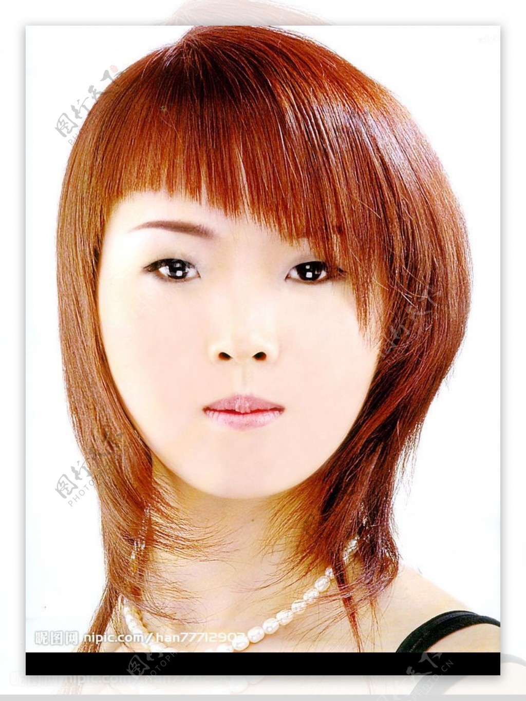美女发型图图片素材-编号14058280-图行天下