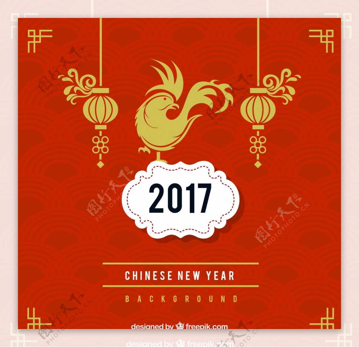 2017鸡年大吉图片素材-编号26060704-图行天下