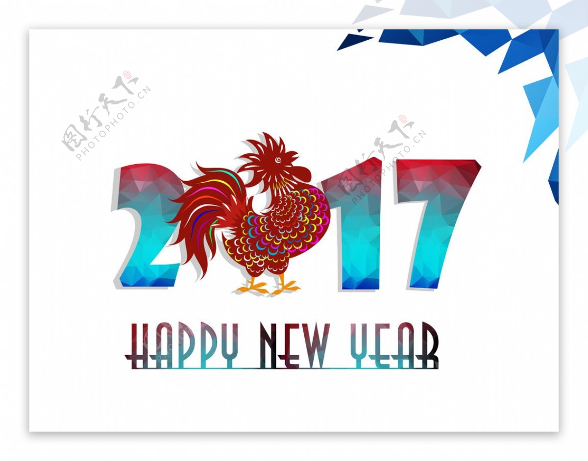2017鸡年背景新年背景图片素材-编号22460464-图行天下