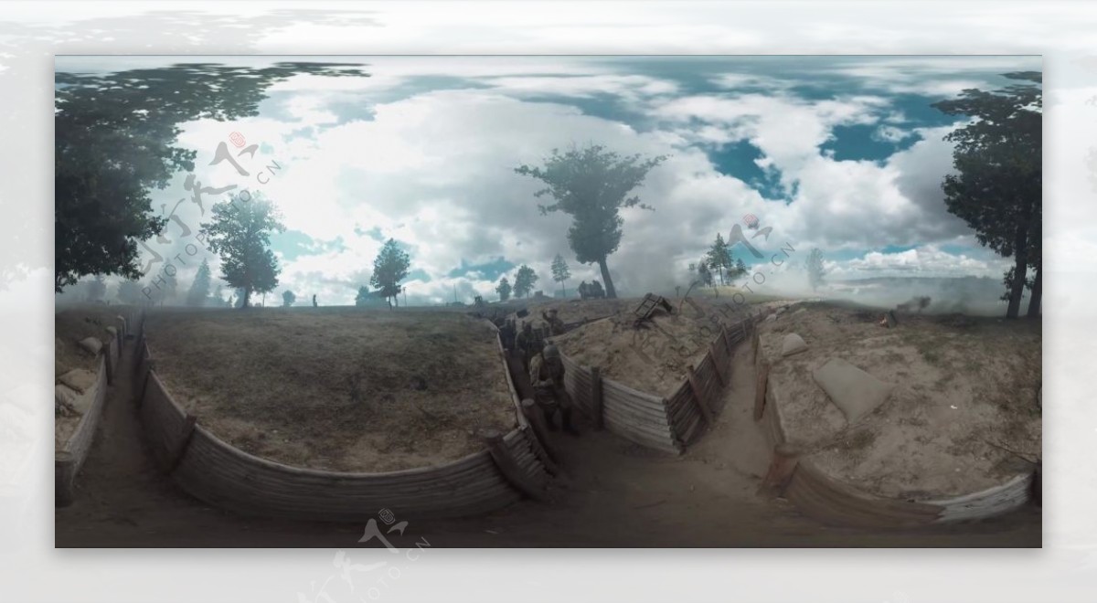二战全景重现VR视频