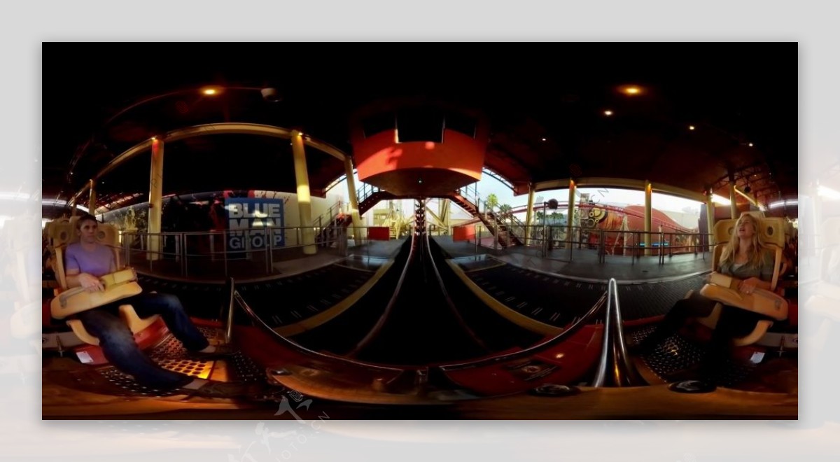 环球影城过山车VR视频