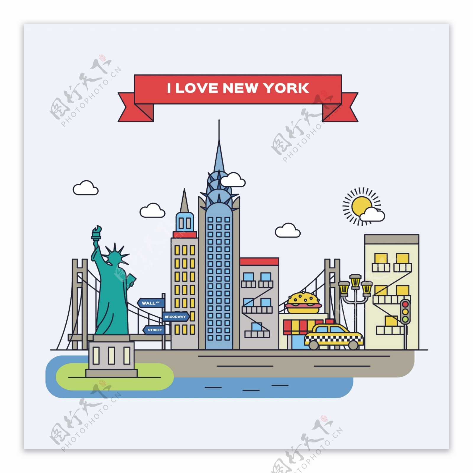 纽约平面图