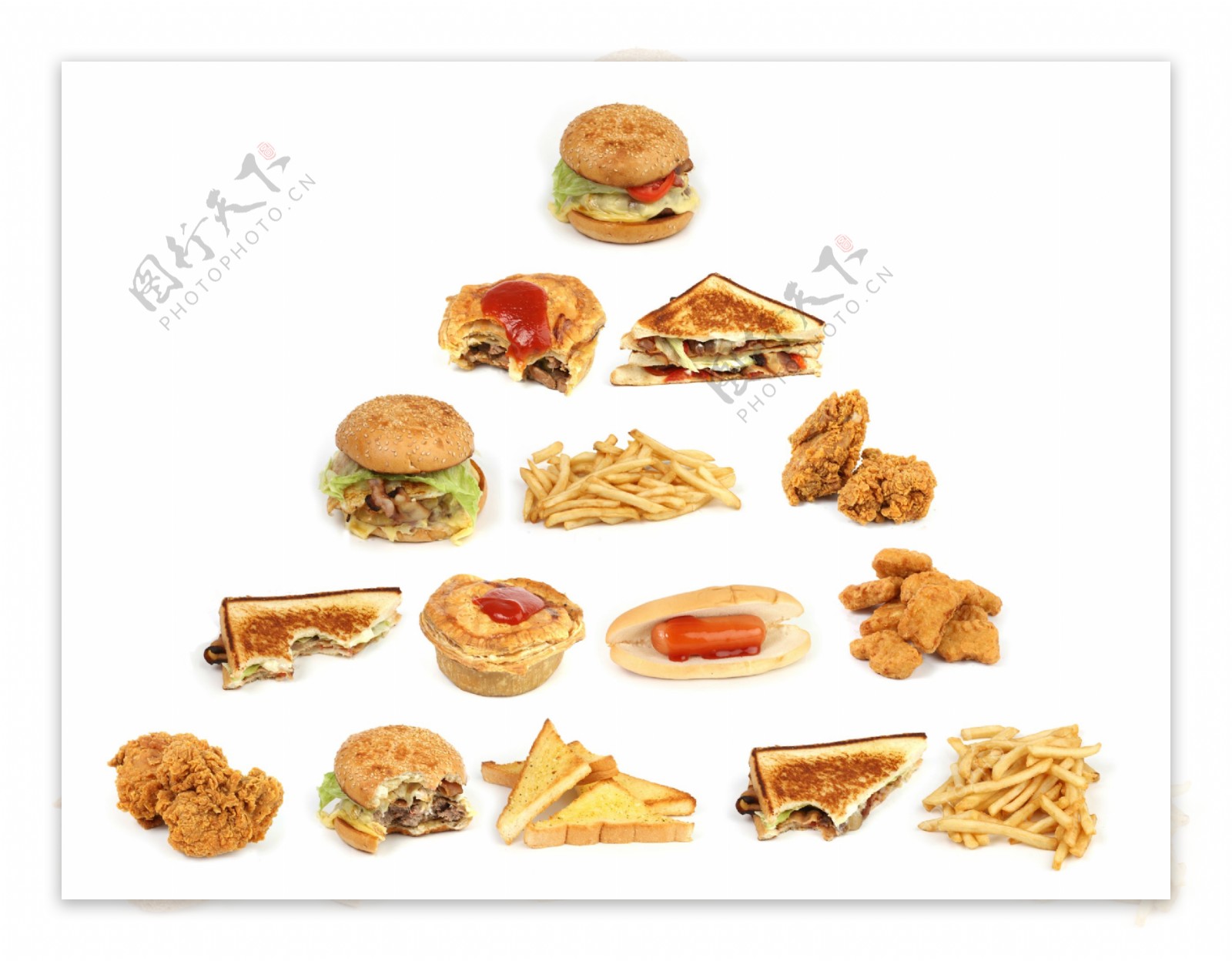 各种便捷食品图片