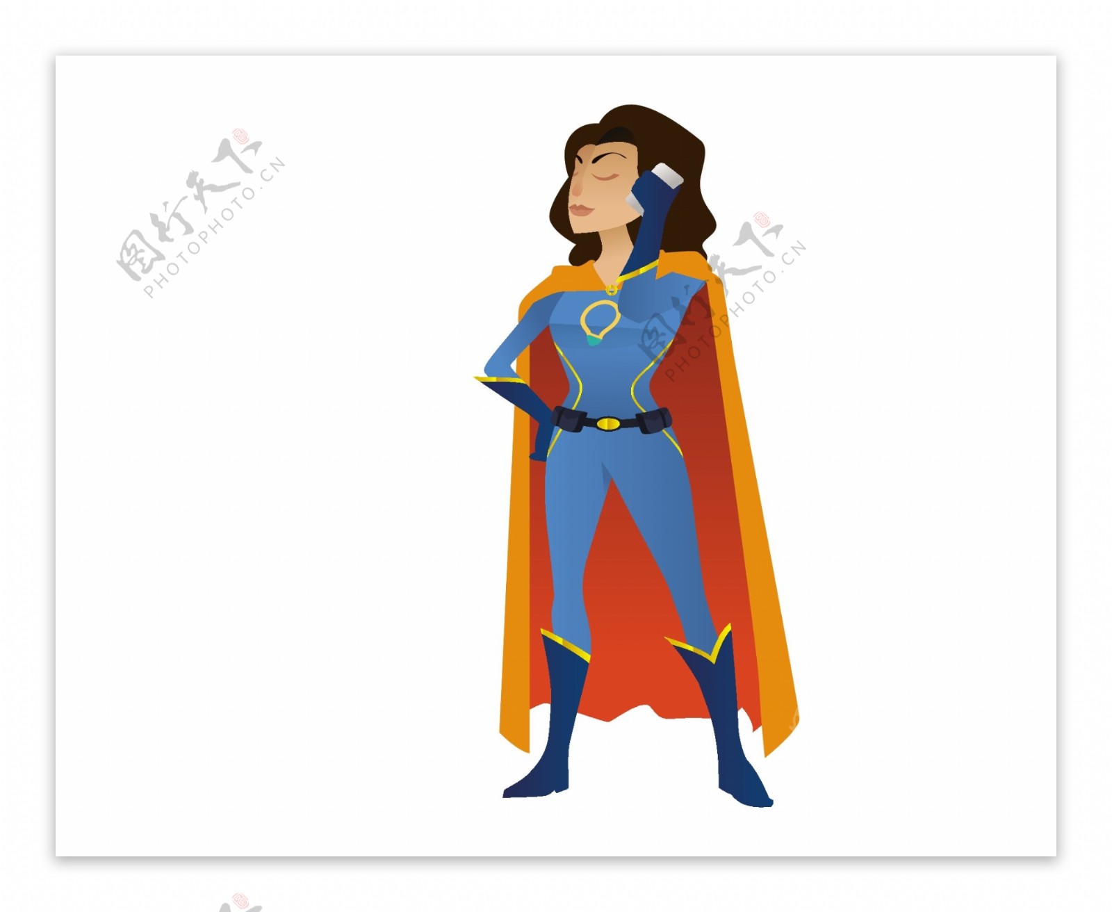 位图 可爱卡通 卡通人物 超人 女孩 免费素材产品工业素材免费下载(图片编号:3441919)-六图网