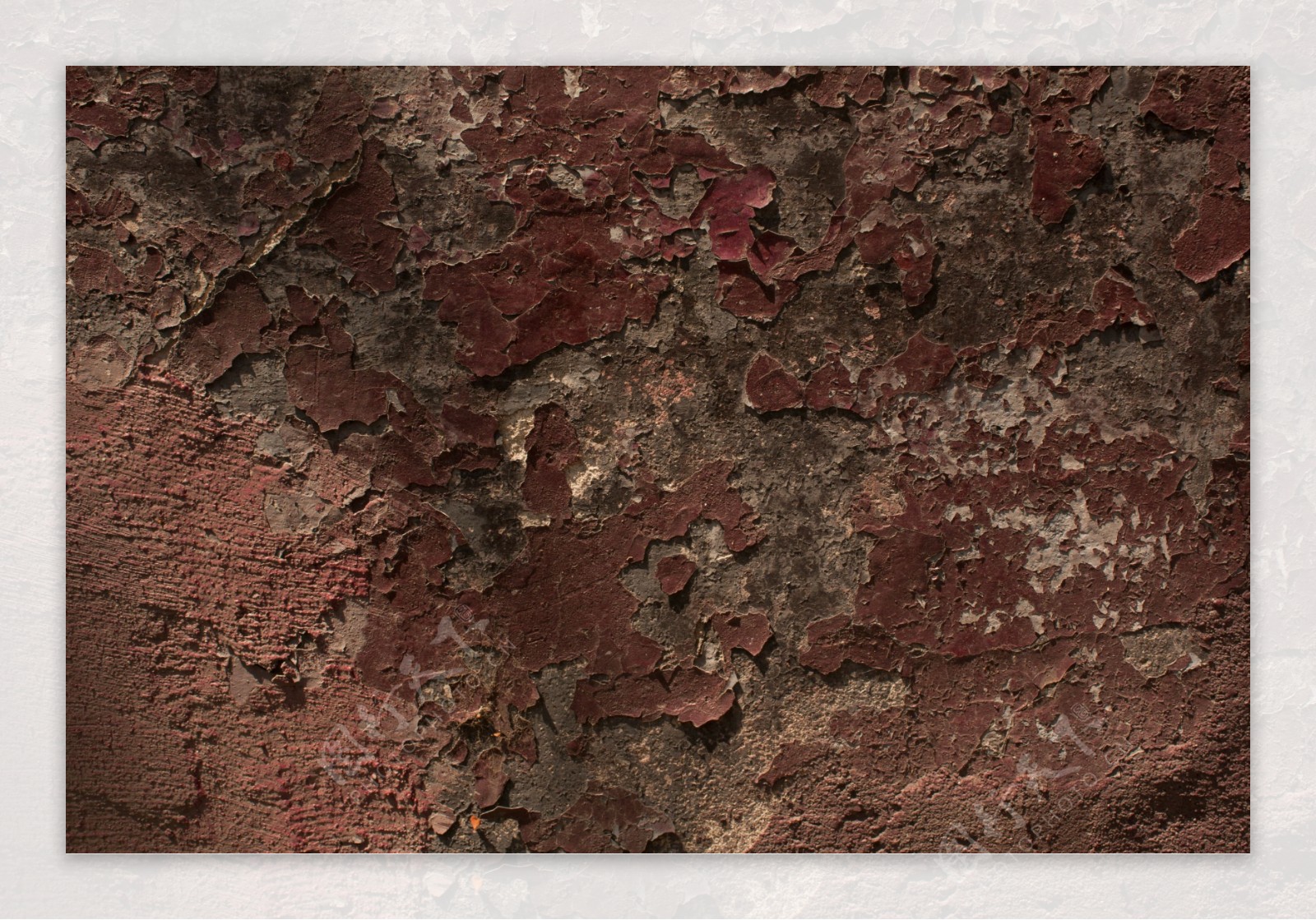 红泥砖墙