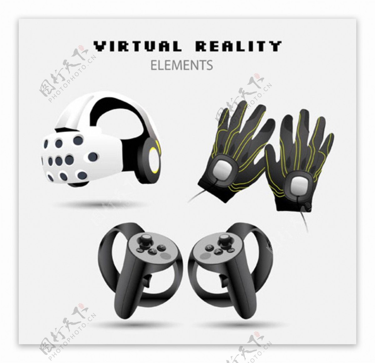 VR虚拟现实眼镜及配件
