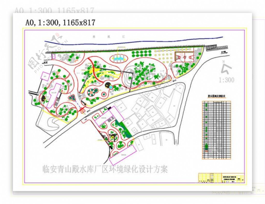 总图CAD景观图纸