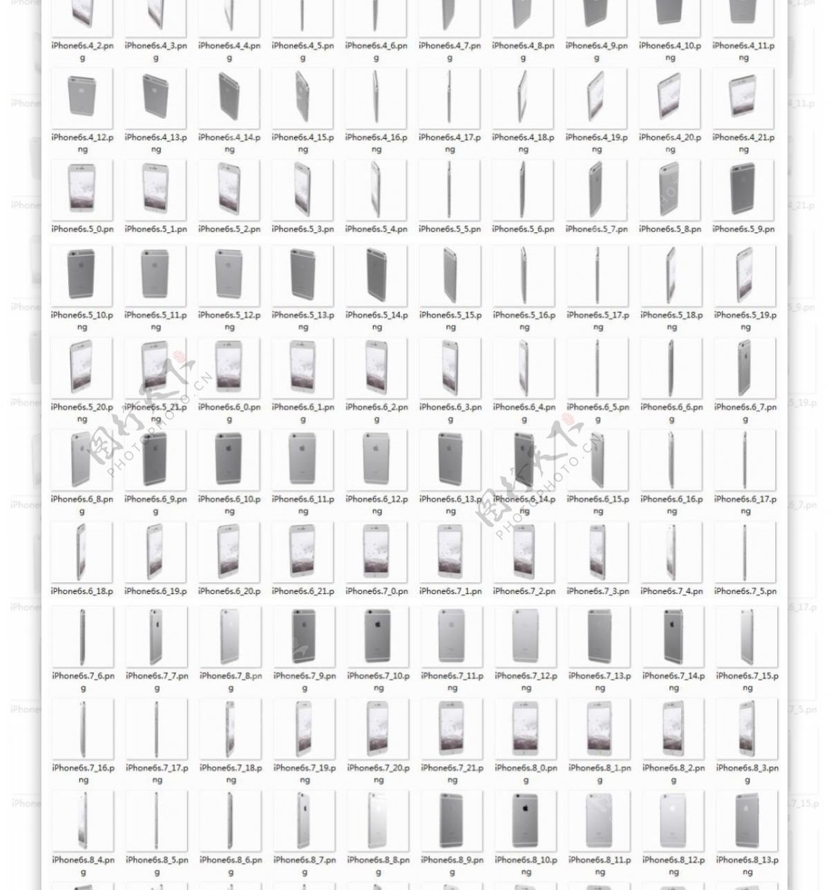 全视角iPhone6s模板合集25