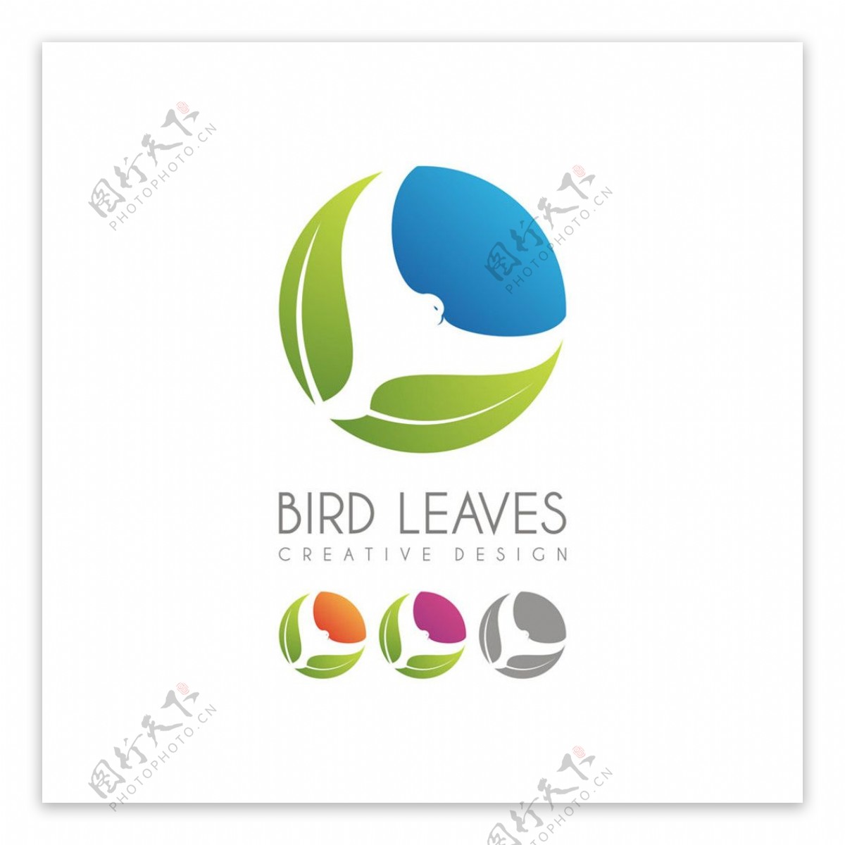 创意鸽子logo设计图片
