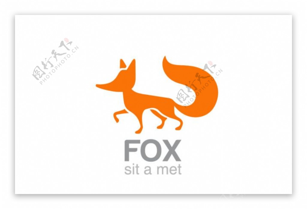 狐狸设计矢量标识素材