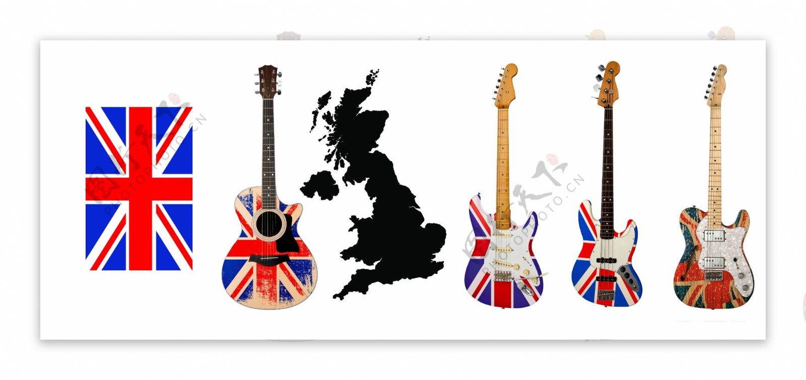 英国特色吉他图片图片