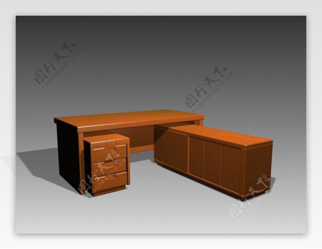 DWG常见的桌子3d模型桌子