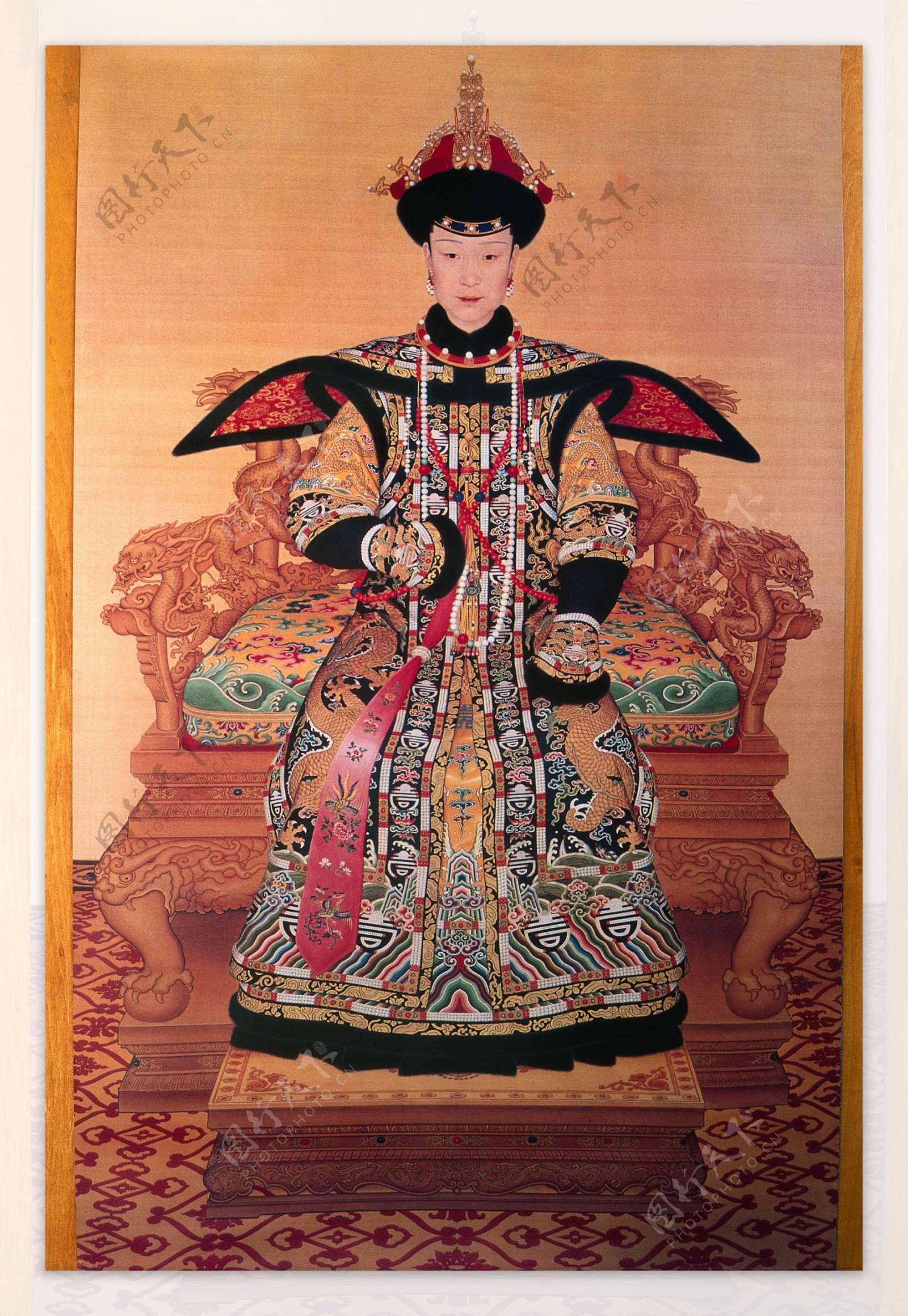中国古代女皇画像图片