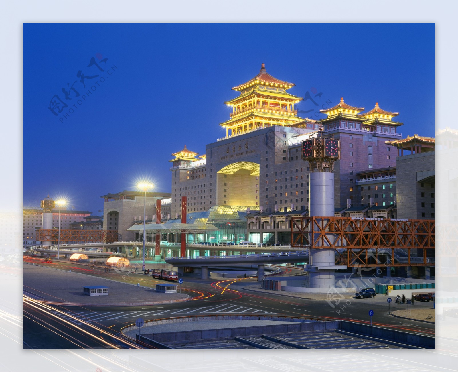 北京西站摄影图片