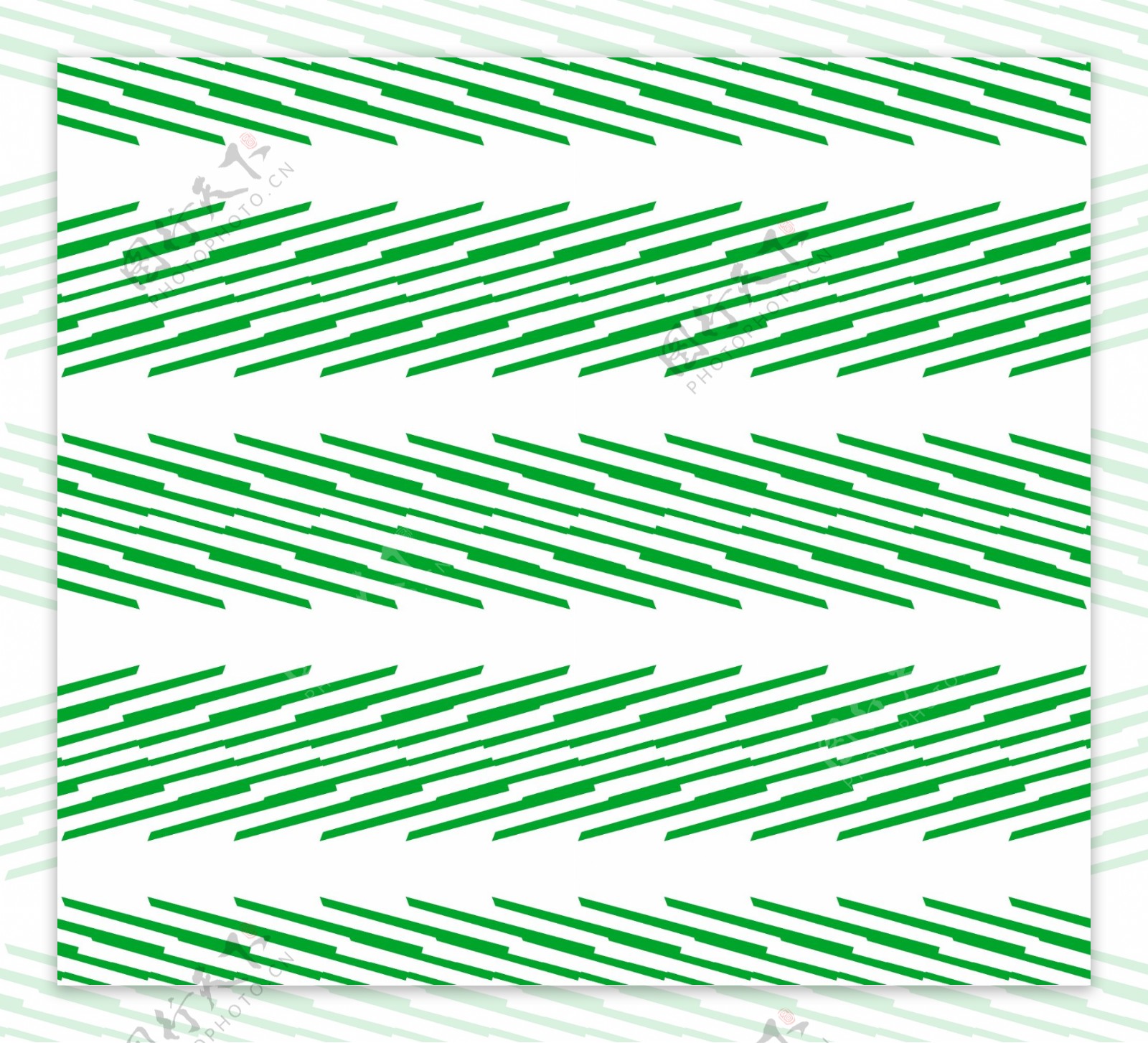 绿色斜线图案矢量素材背景