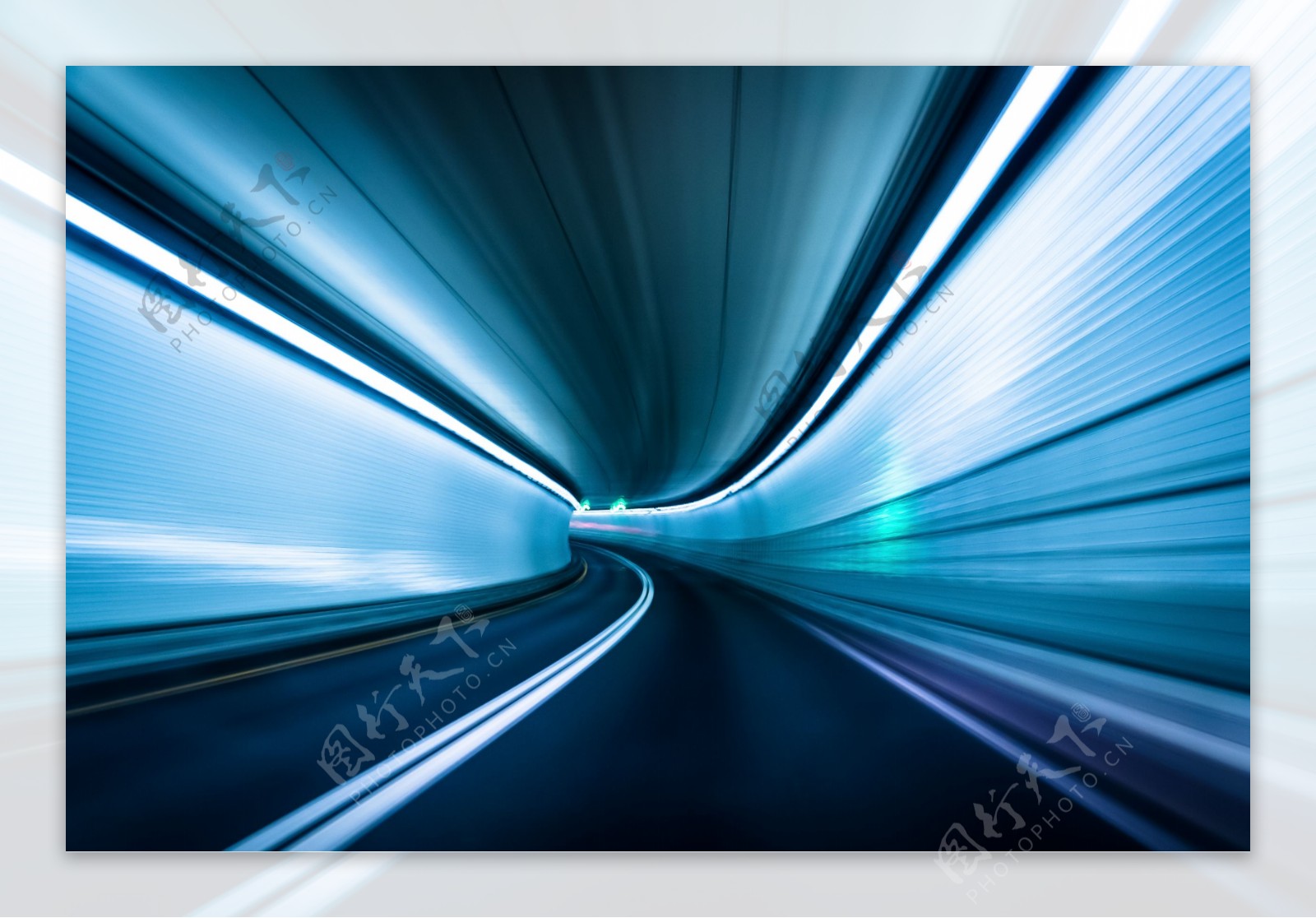 车辆行驶隧道背景图片