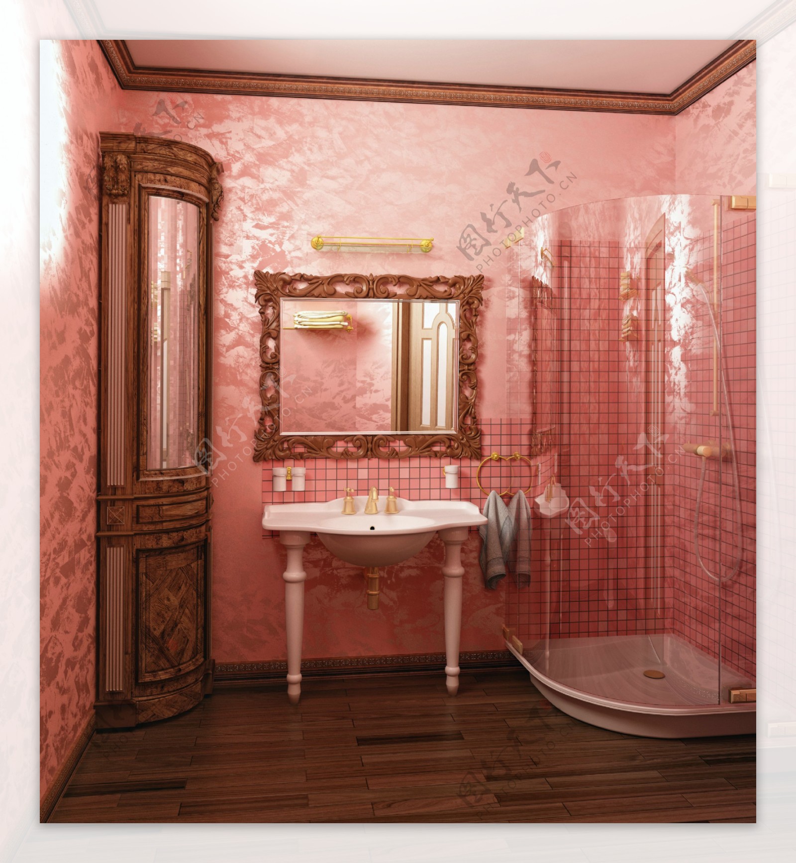 欧式风格浴室装修设计图片