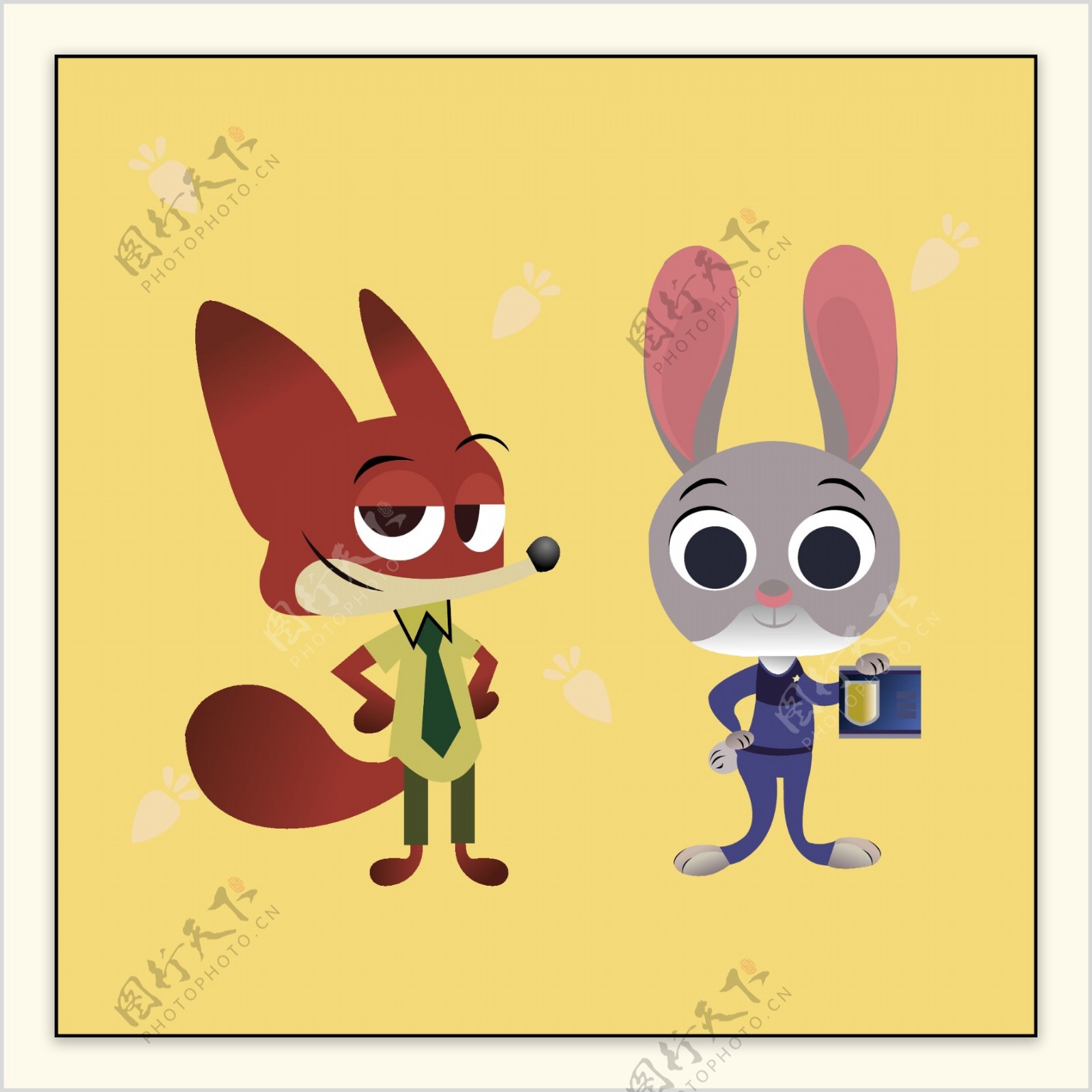 狐狸尼克和兔子朱迪