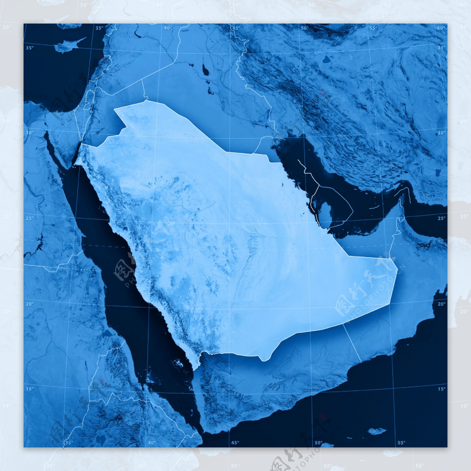 阿拉伯地图图片