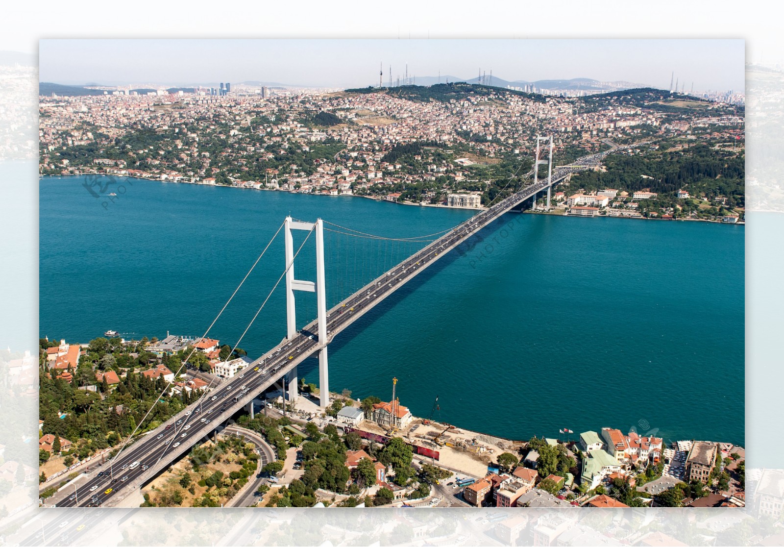 伊斯坦布尔大桥风景