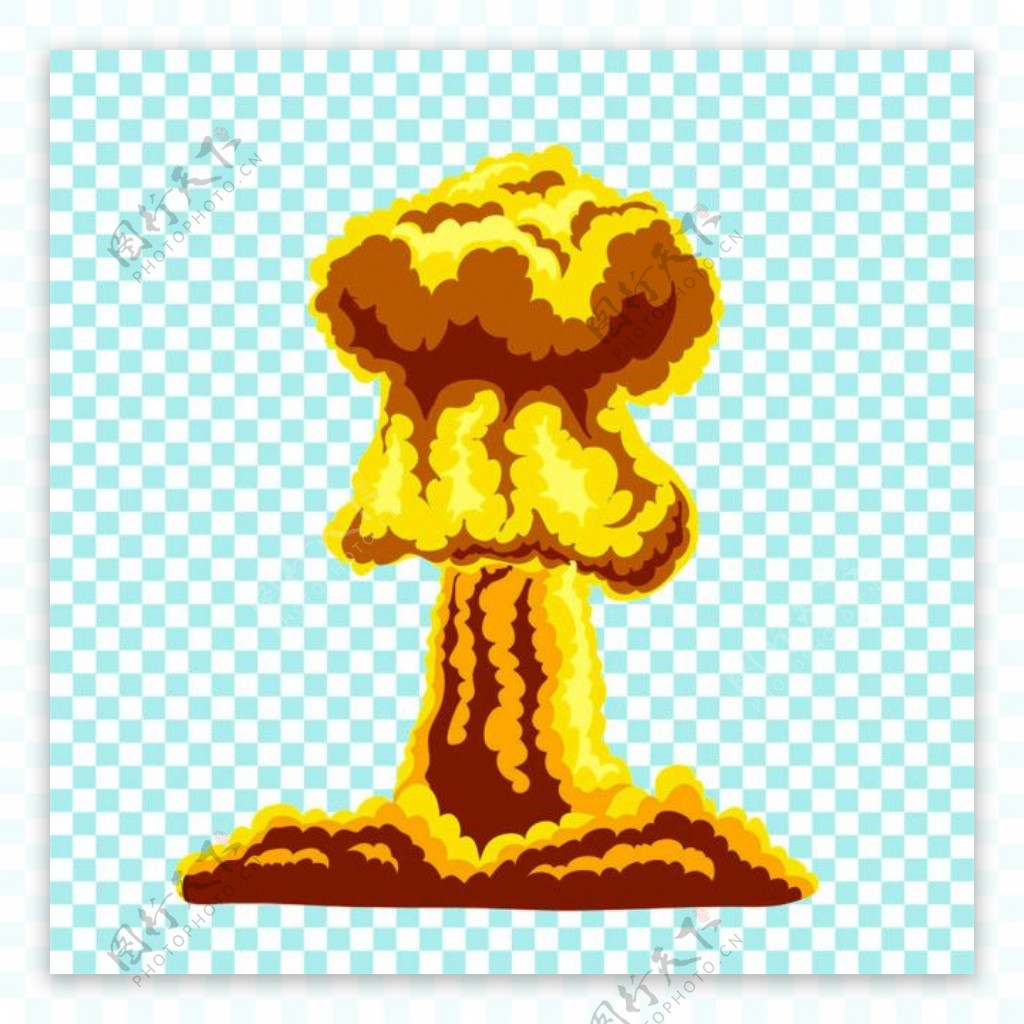 战争蘑菇云图片