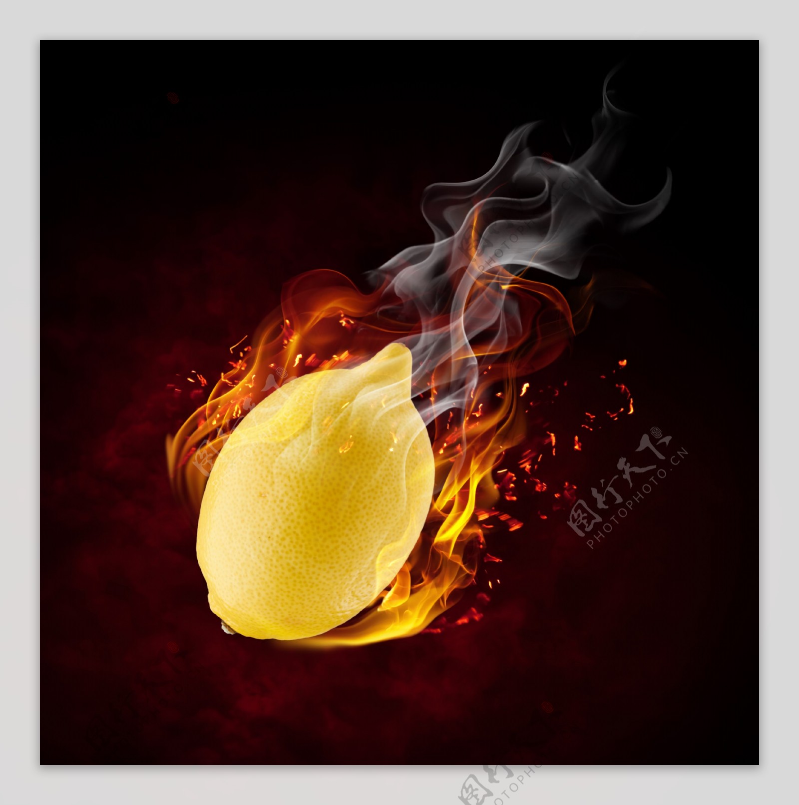 火焰柠檬图片