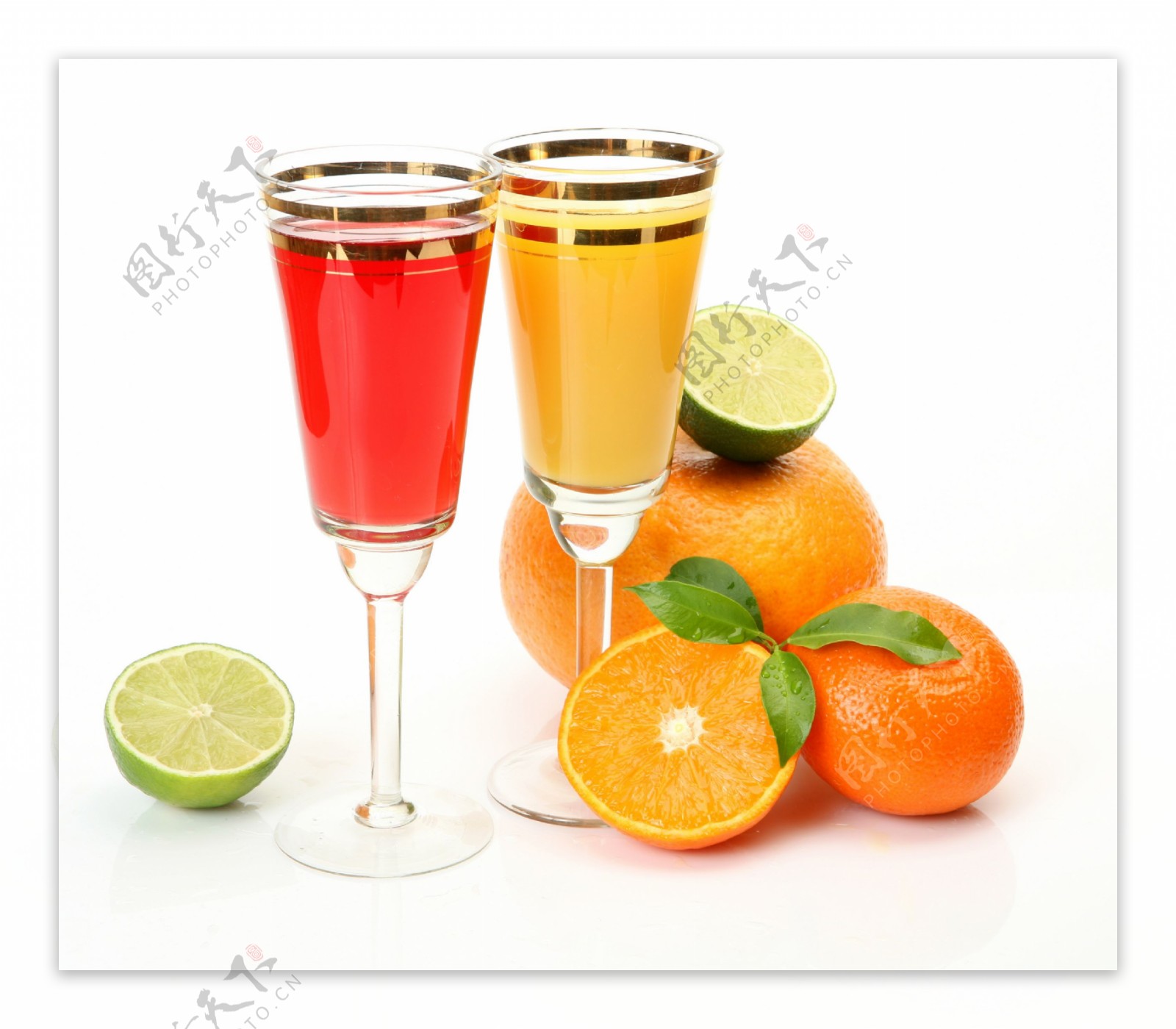 果汁与水果摄影图片