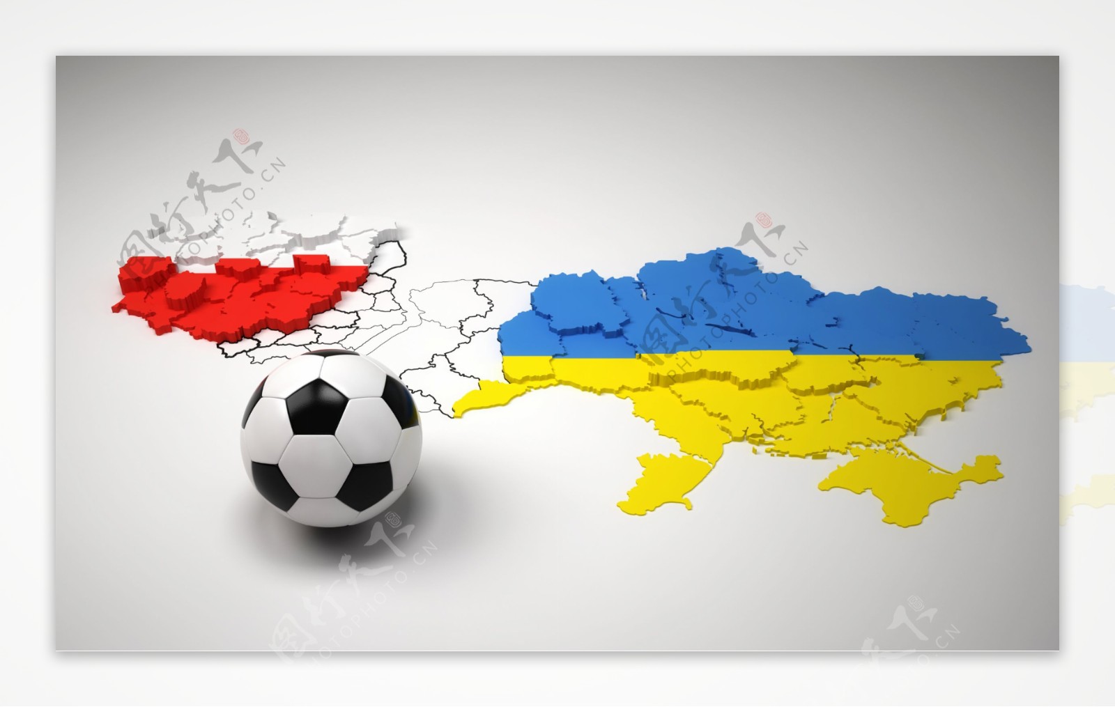 足球与地图