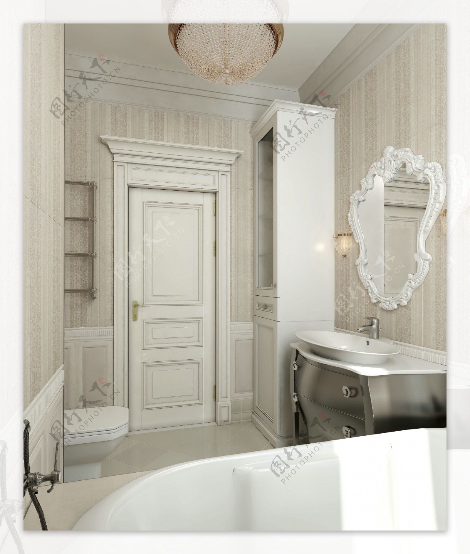 欧式风格浴室装修设计