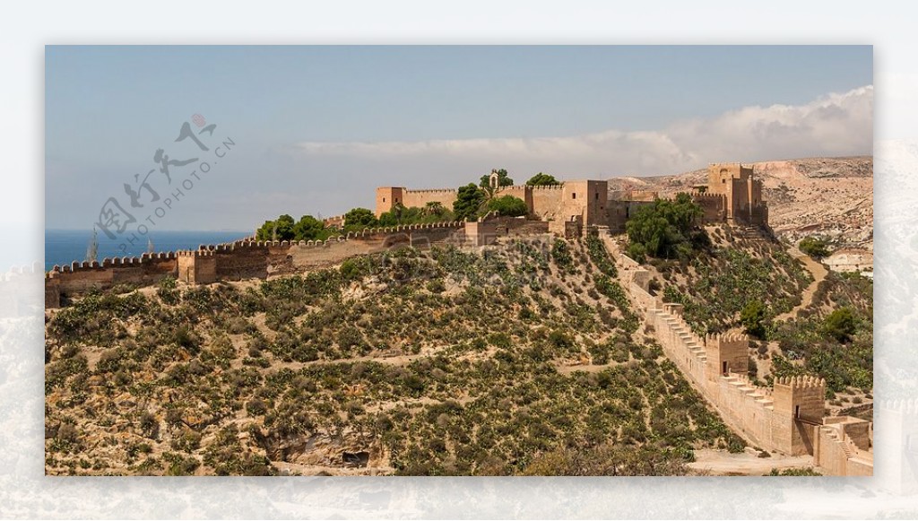 西班牙的城墙堡垒