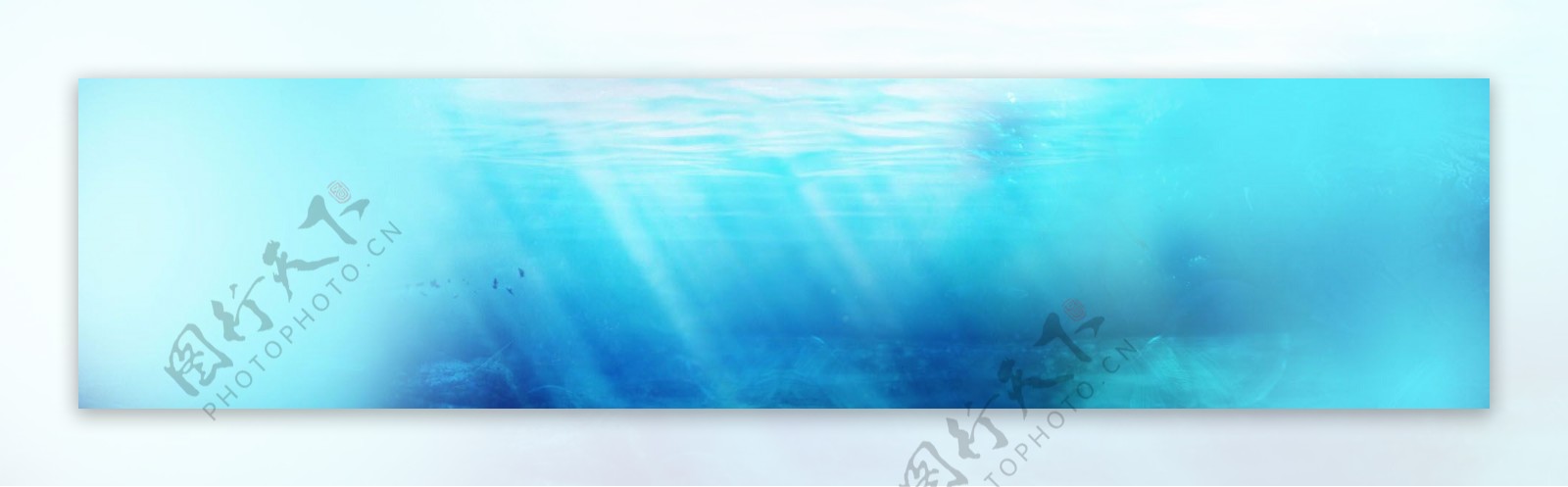蓝色海洋banner创意设计