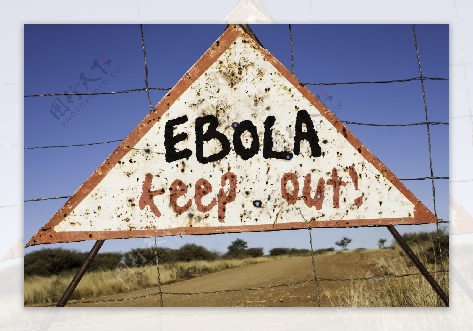 埃博拉隔离区图片