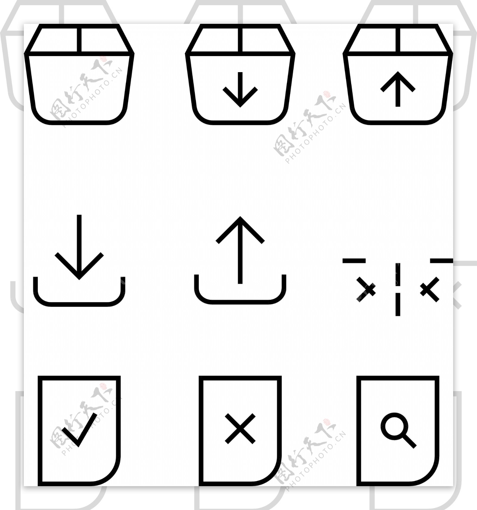 ICON商务办公图标图片