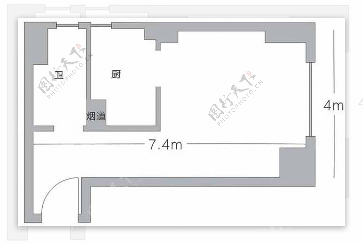 现代风格装修效果图