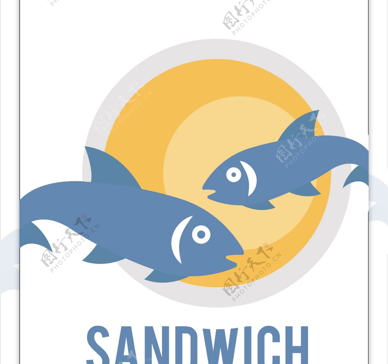 金枪鱼三明治包装设计
