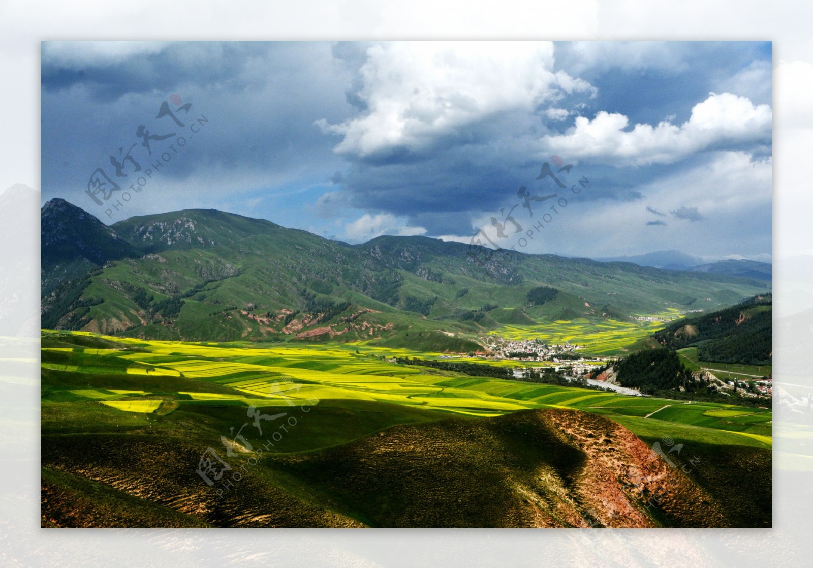 青海祁连卓尔山风景