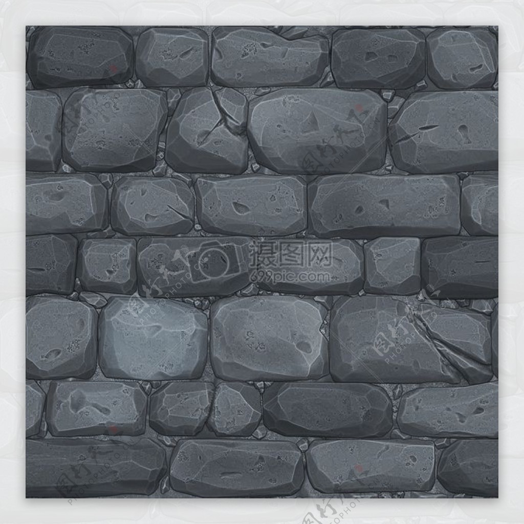 灰色的石头墙