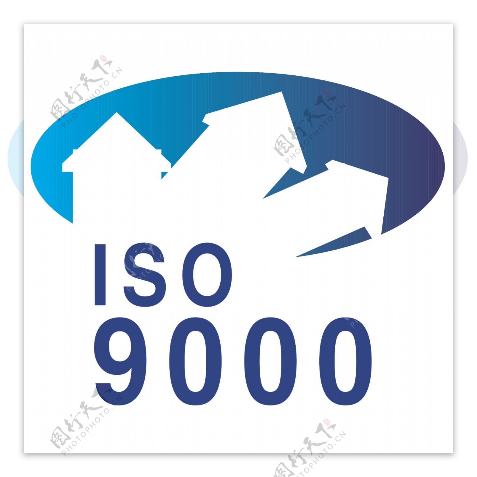 ISO9000质量管理体系logo设计