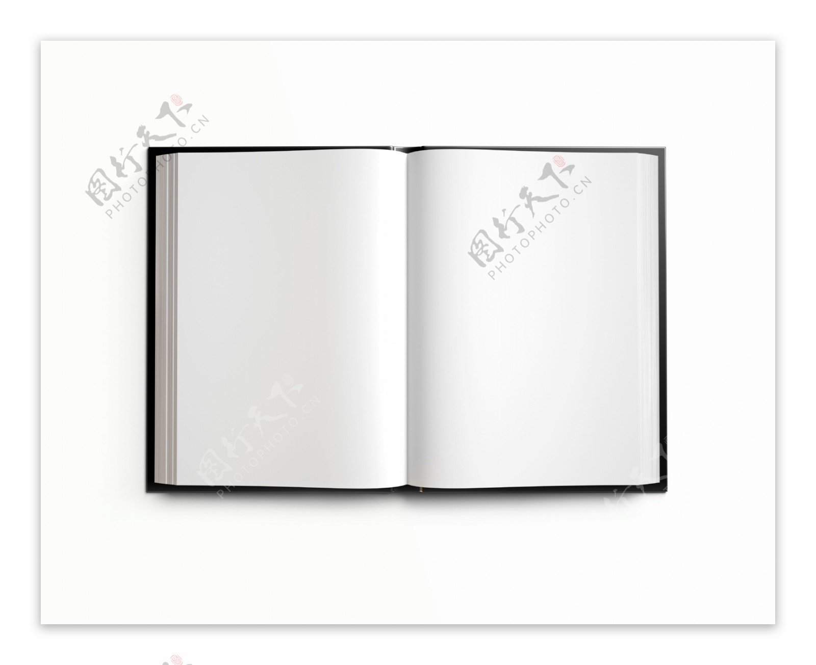 一本厚的空白册子图片