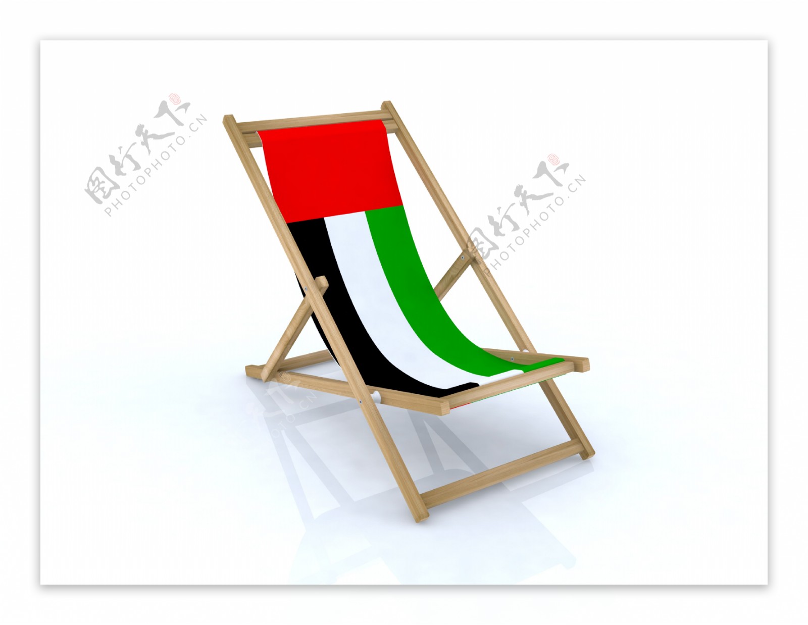 阿拉伯国旗图案座椅