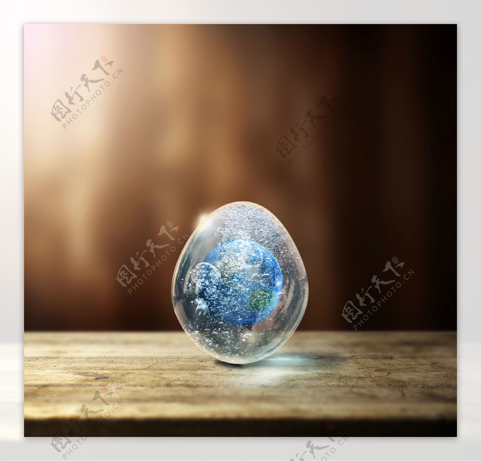 透明的水晶球