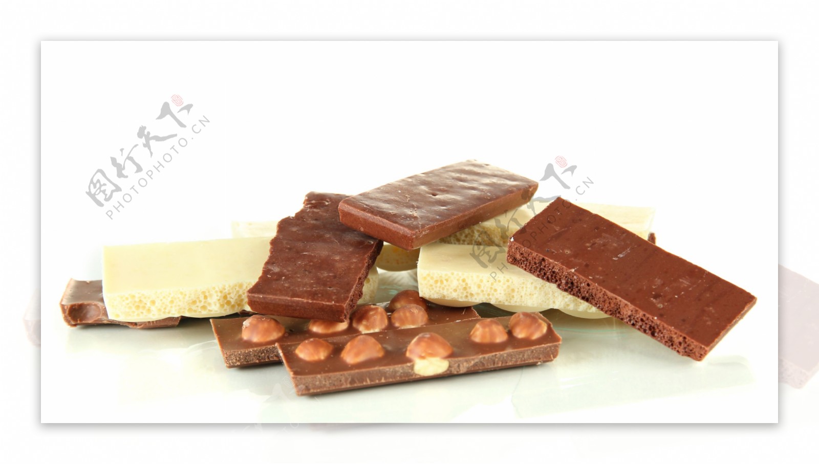 方块形的巧克力图片