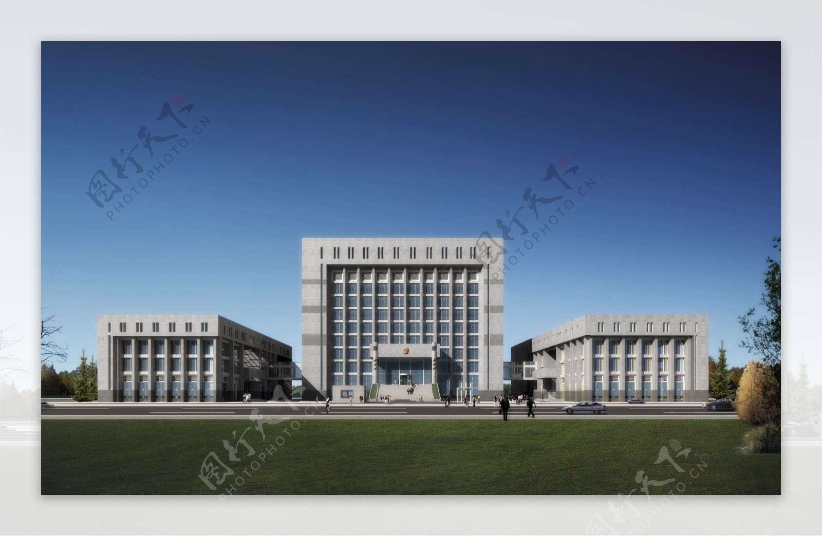 法院大楼效果图图片