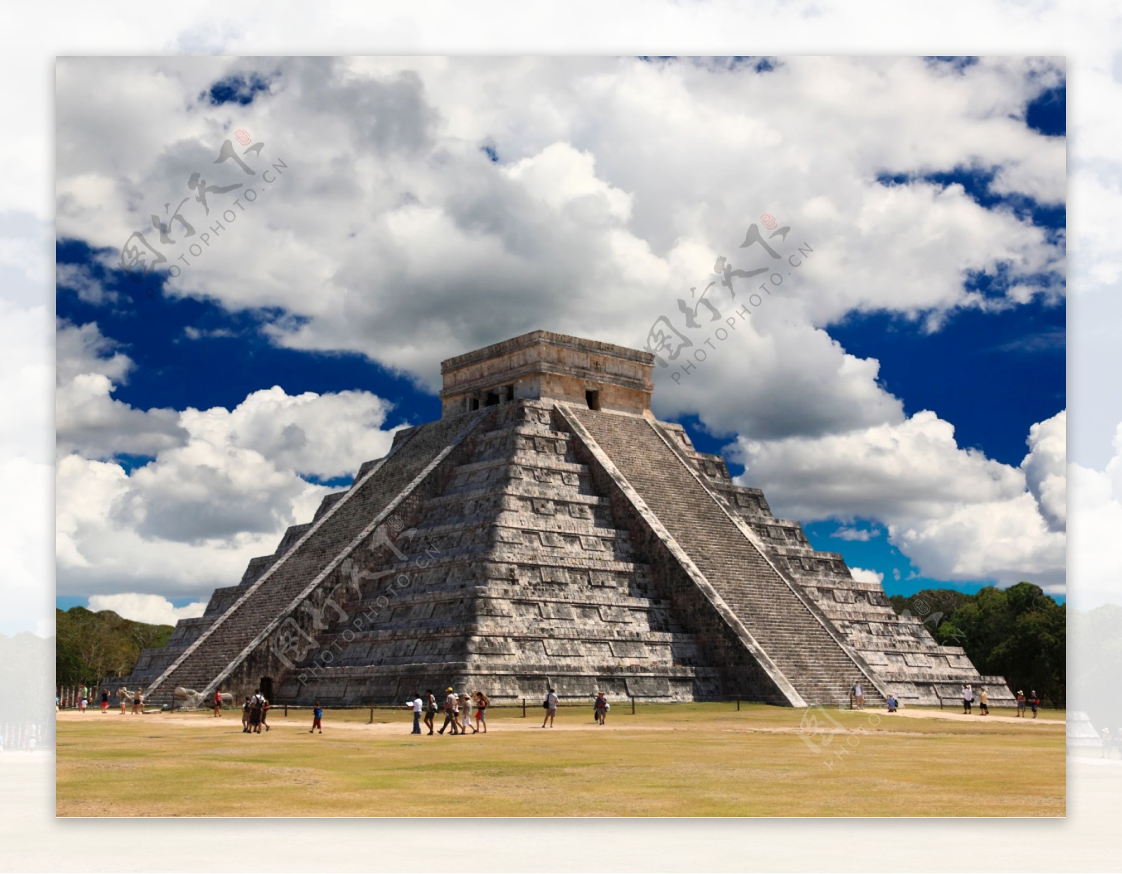 墨西哥金字塔图片