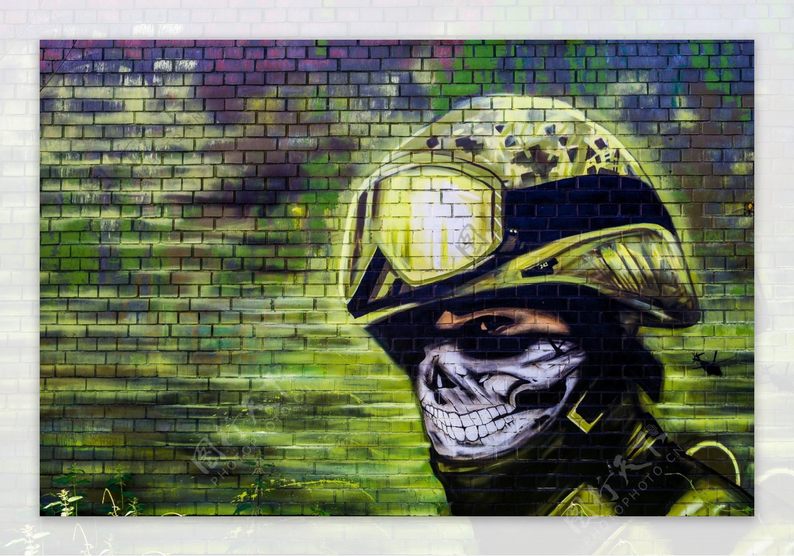 美国大兵艺术墙面图片